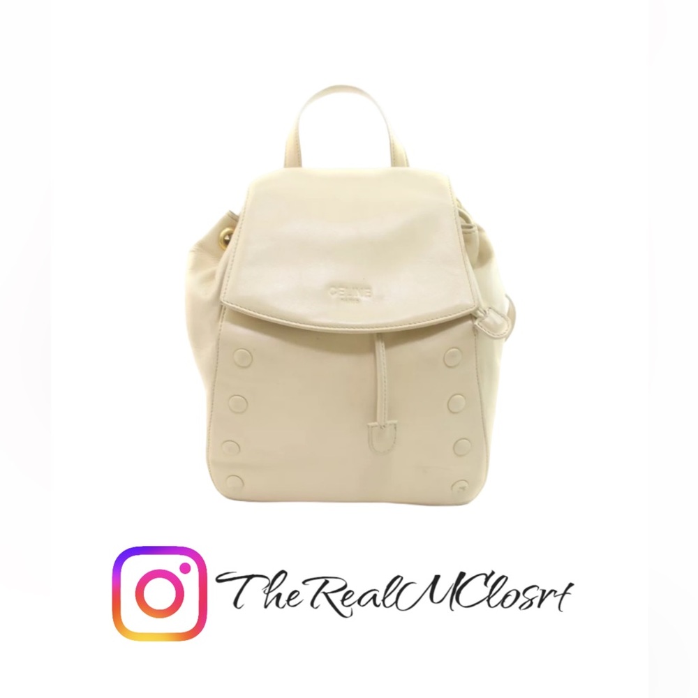 Celine Backpack Leather Nude - Picture 1 of 12